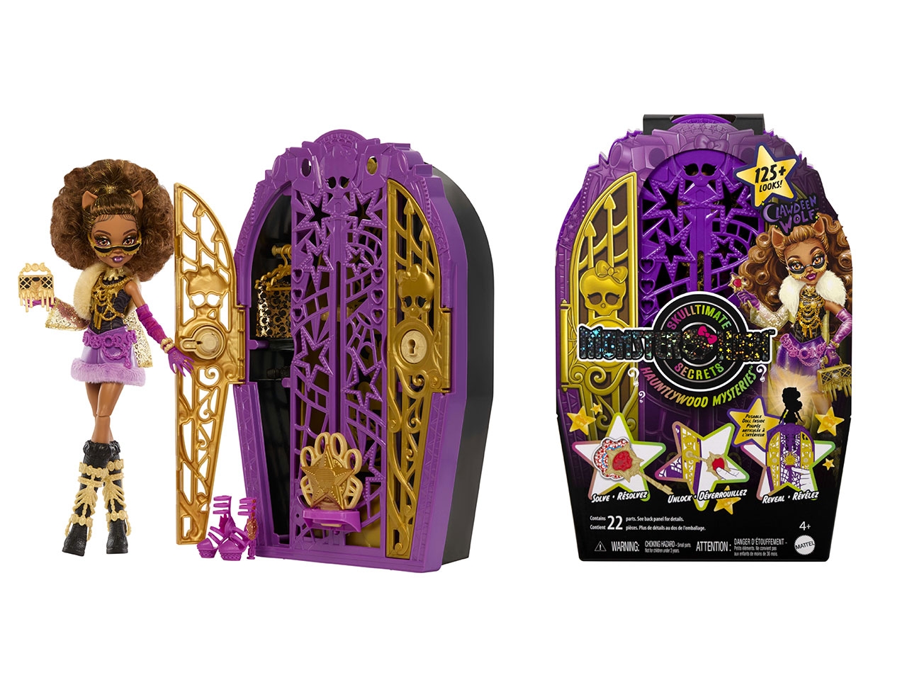 MONSTER HS CLAWDEEN WOLF BAMBOLA C/ACC JBG80-0