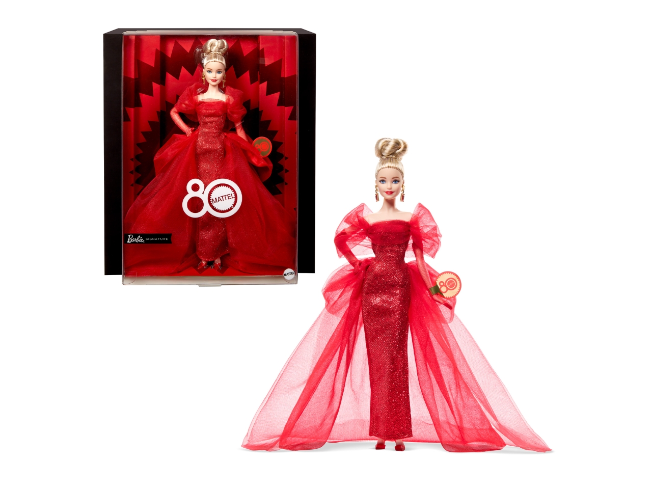 BARBIE 80TH AMMIVERSARIO JBJ17-0
