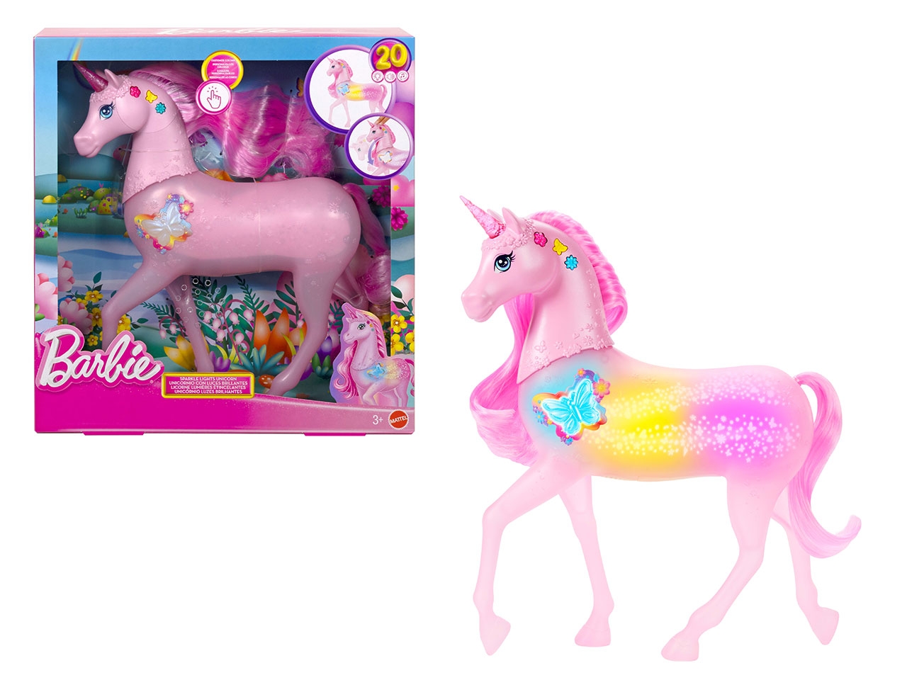 BARBIE FANTASY FEAT UNICORN JCP78-0