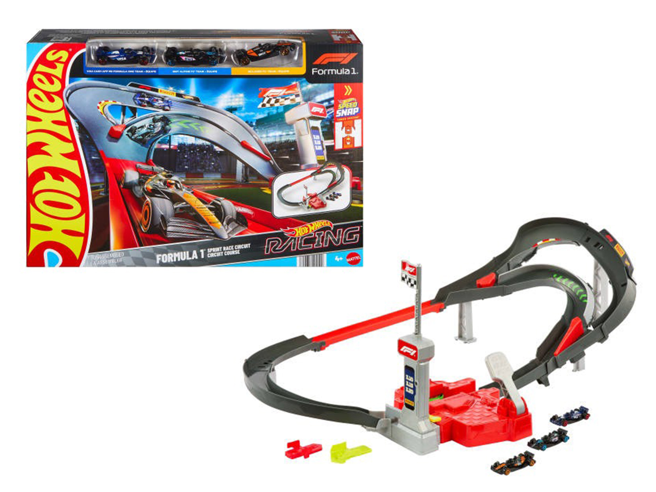 HOT WHEELS RACE SPRINT SET JDY15-0