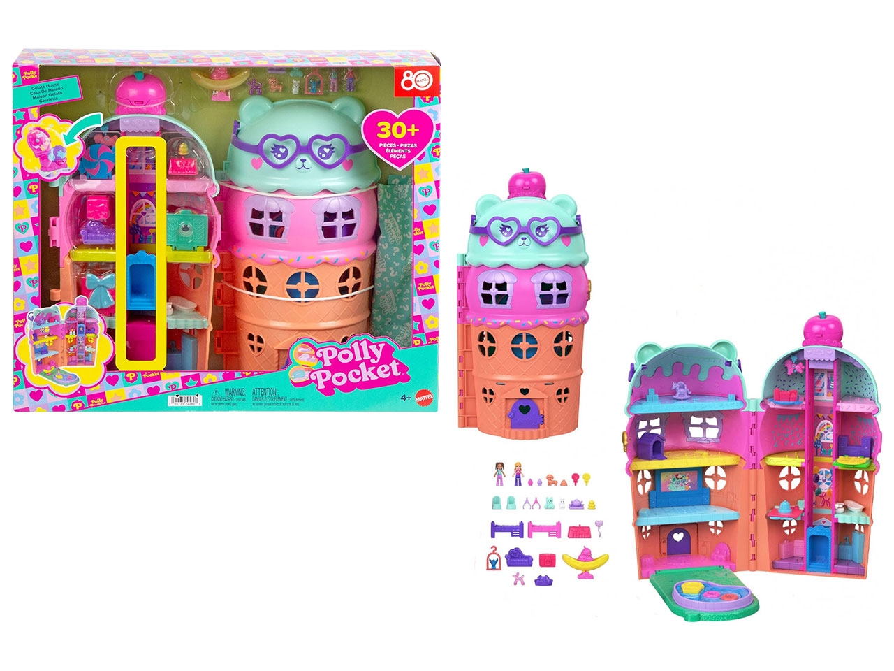 POLLY POCKET CASA DEL GELATO JFT91-0