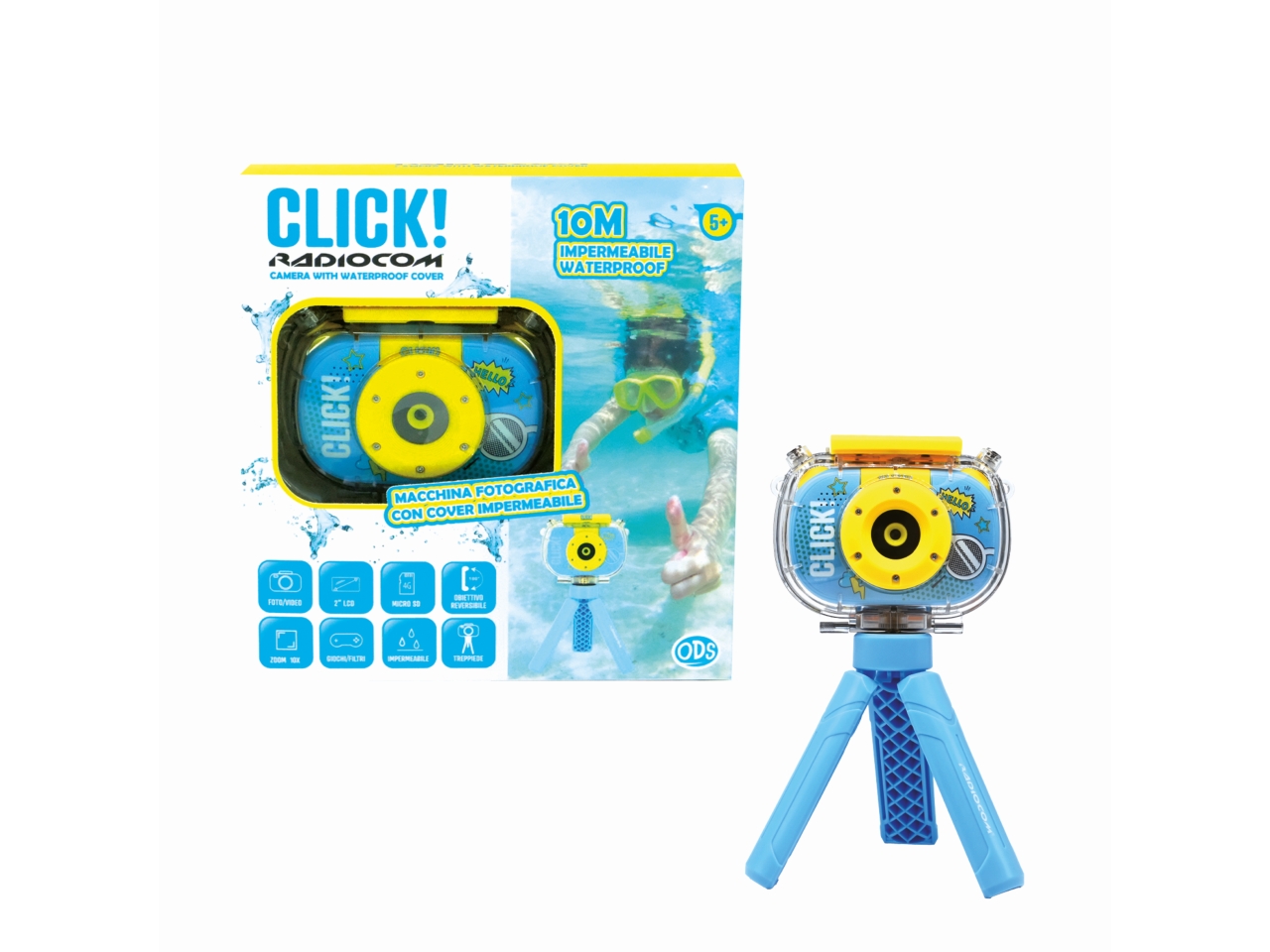 RADIOCOM – CLICK! 3 FOTOCAMERA CON COVER 35922 RADIOCOM – CLICK! 3 FOTOCAMERA CON COVER 35922