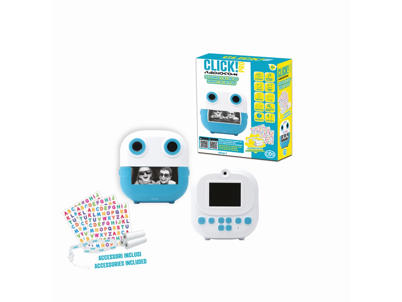 RADIOCOM – CLICK! 4 PRO FOTOCAMERA 2 IN 1 35923 RADIOCOM – CLICK! 4 PRO FOTOCAMERA 2 IN 1 35923