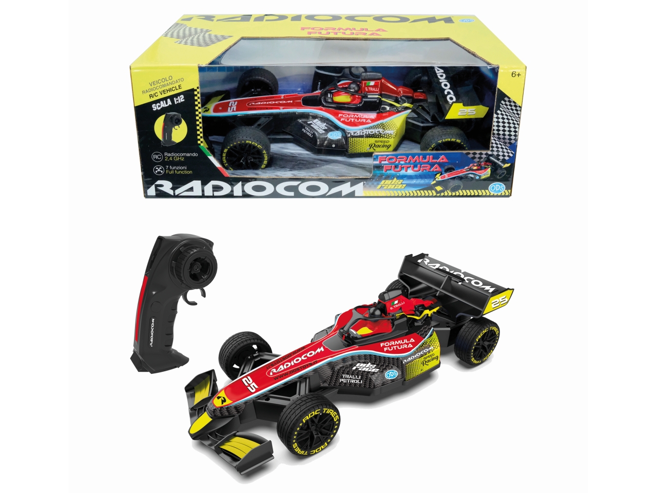 RADIOCOM – FORMULA FUTURA AUTO RC 1:12 39021 RADIOCOM – FORMULA FUTURA AUTO RC 1:12 39021