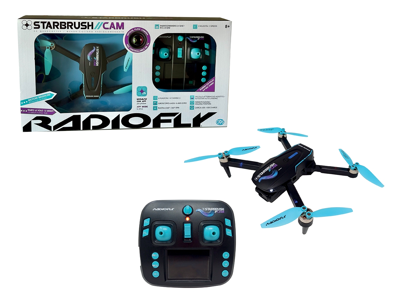 RADIOFLY – STAR BRUSH CAM DRONE RC 40037 RADIOFLY – STAR BRUSH CAM DRONE RC 40037