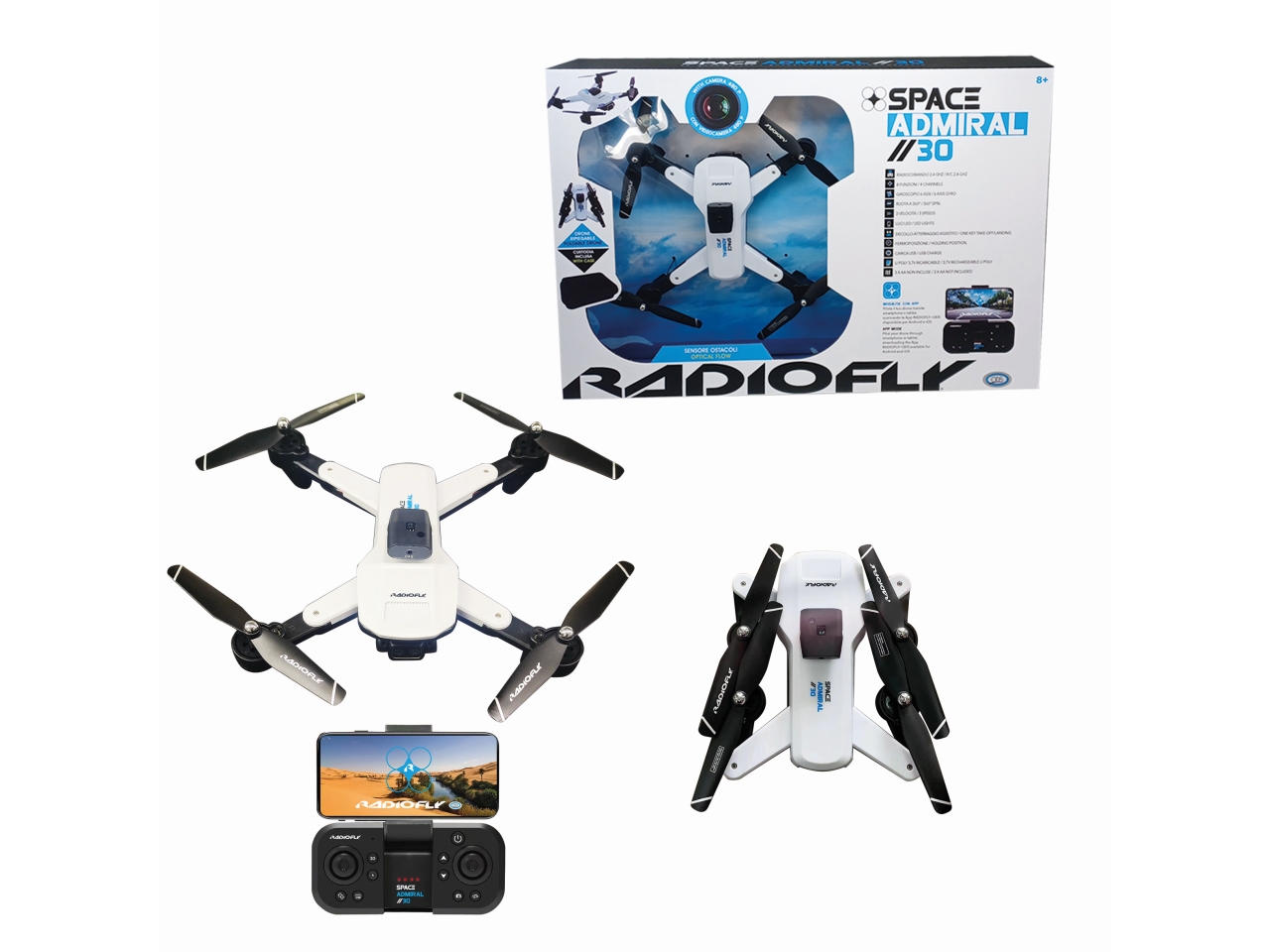 RADIOFLY – SPACE ADMIRAL 33 DRONE RC 40107 RADIOFLY – SPACE ADMIRAL 33 DRONE RC 40107