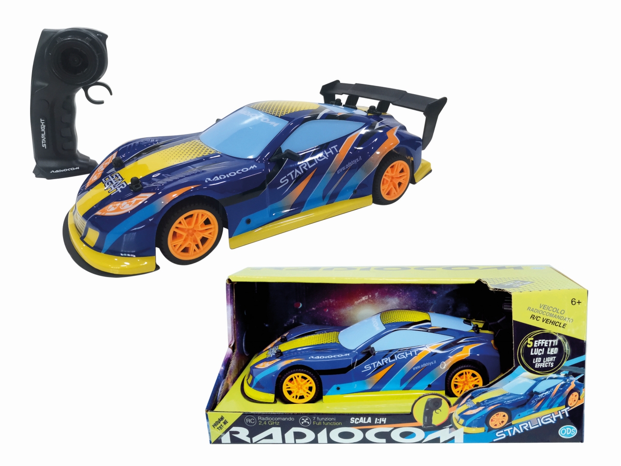 RADIOCOM – STARLIGHT AUTO RC 1:14 40743 RADIOCOM – STARLIGHT AUTO RC 1:14 40743