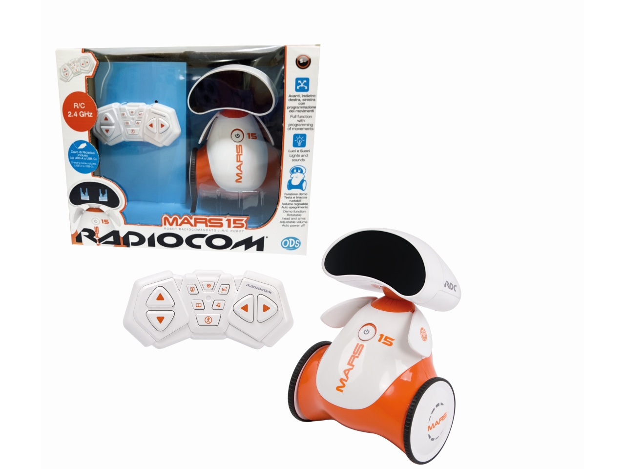 RADIOCOM – MARS 15 ROBOT RADIOCOMANDATO 40947