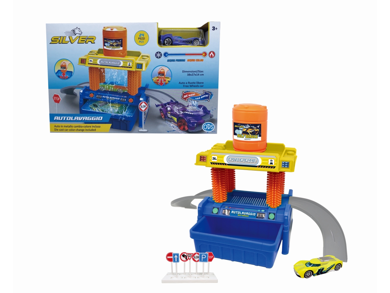 SILVER WHEEL – AUTOLAVAGGIO CON AUTO 41356