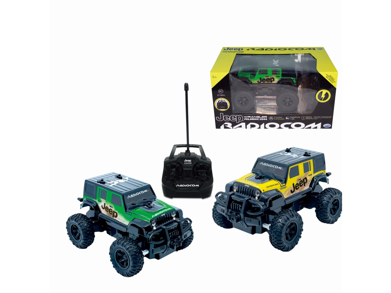 RADIOCOM – JEEP WRANGLER RADIOCOMANDATA 1:24 40654 RADIOCOM – JEEP WRANGLER RADIOCOMANDATA 1:24 40654