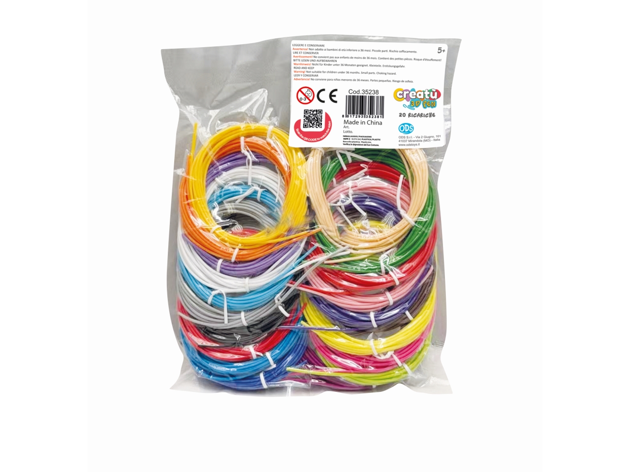 CREATÙ – RICARICA PENNA 3D 35238 CREATÙ – RICARICA PENNA 3D 35238