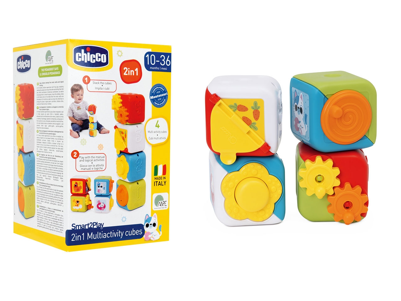 CHICCO GIOCO S2P CUBI MULTIATTIVITA 00011857100000 CHICCO GIOCO S2P CUBI MULTIATTIVITA 00011857100000