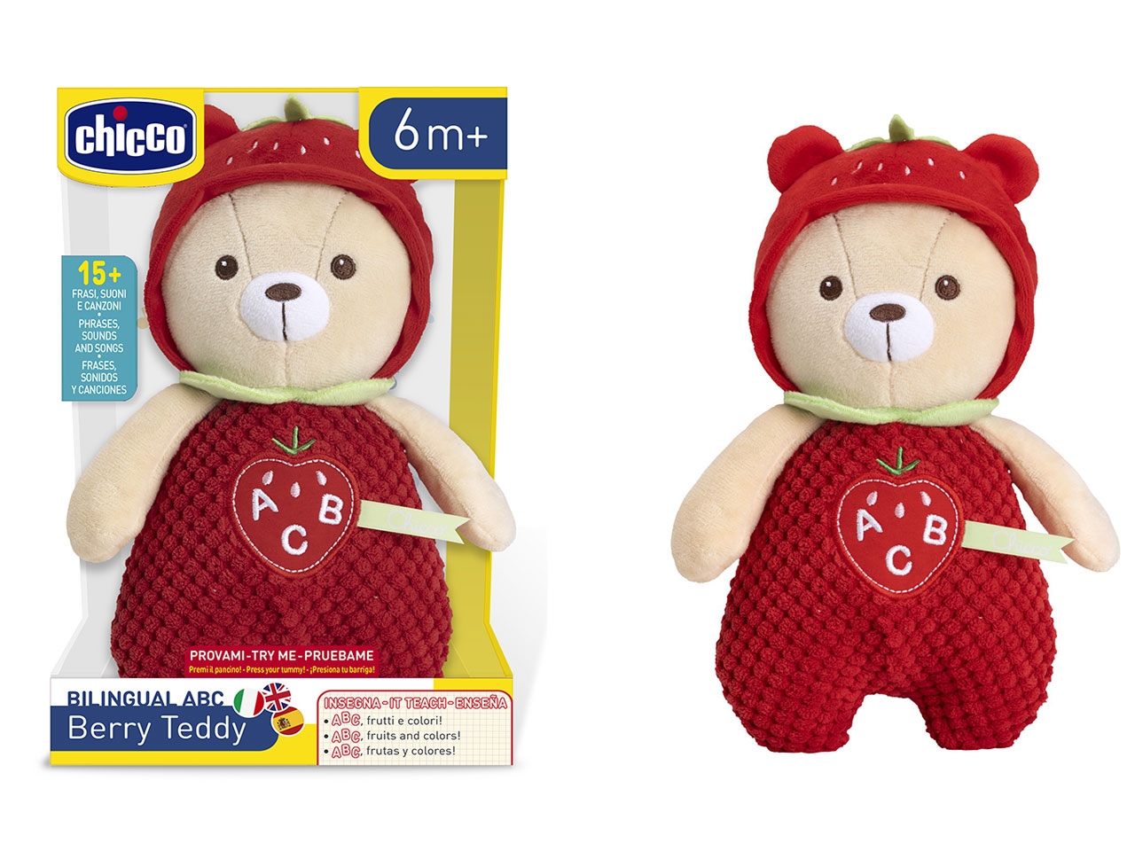 CHICCO GIOCO ABC TEDDY IT-EN-ES 00012506000680