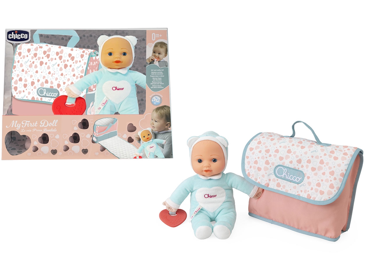 CHICCO GIOCO BORSA CAMBIO BAMBOLE 00012412000000