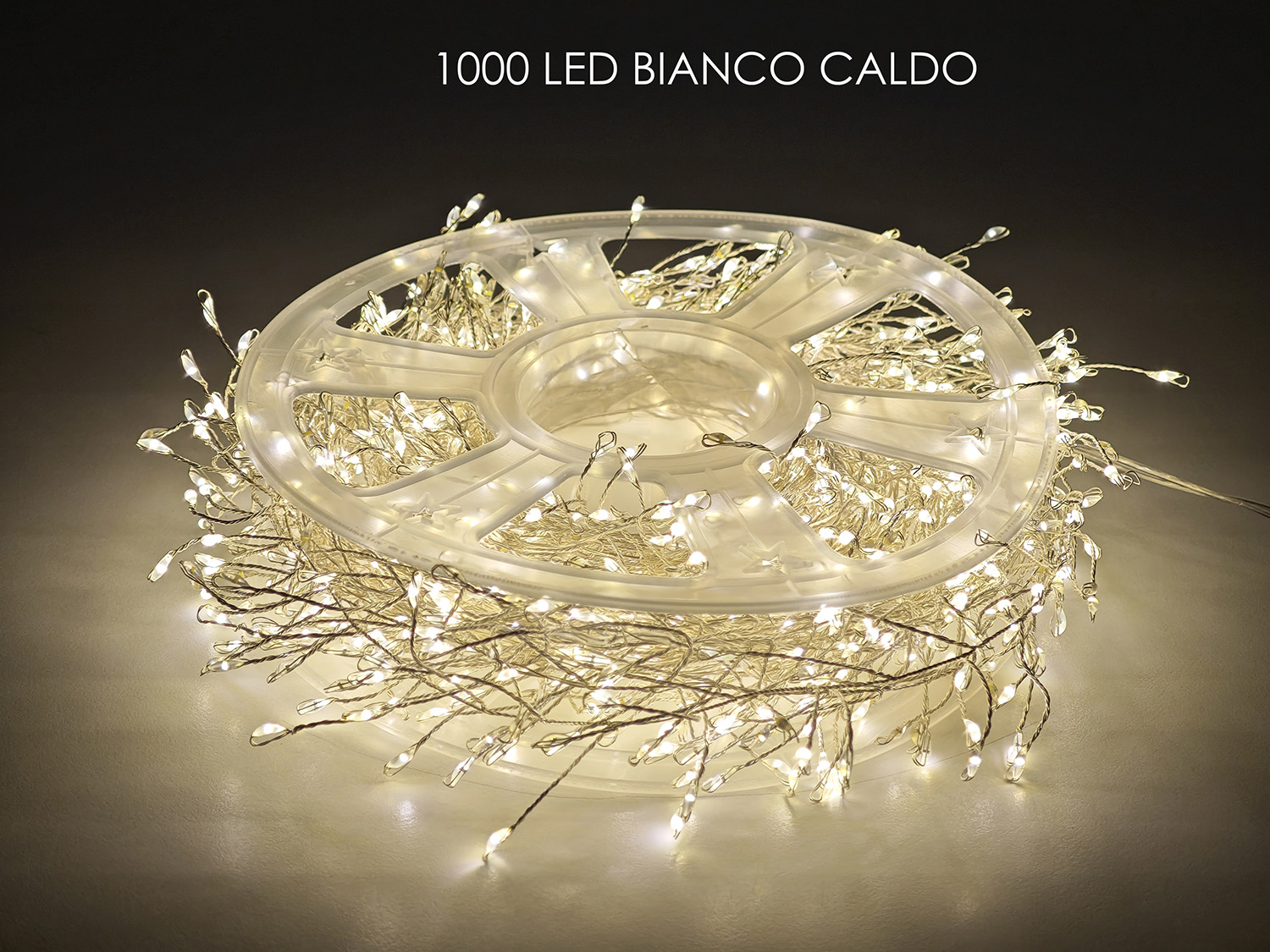 CATENA 1000 MINI LED B. CALDO F.TRASP. 405890 CATENA 1000 MINI LED B. CALDO F.TRASP. 405890