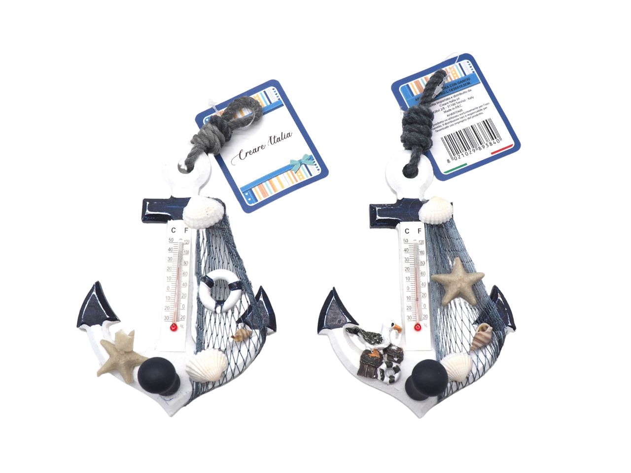 APPENDINO ANCORA C/GANCIO+TERMOMETRO L.14/26X10,5