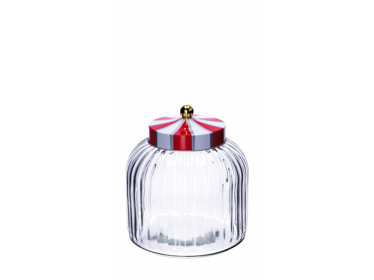 BARATTOLO VETRO C/COPERCHIO 18XH.20CM 107942 BARATTOLO VETRO C/COPERCHIO 18XH.20CM 107942