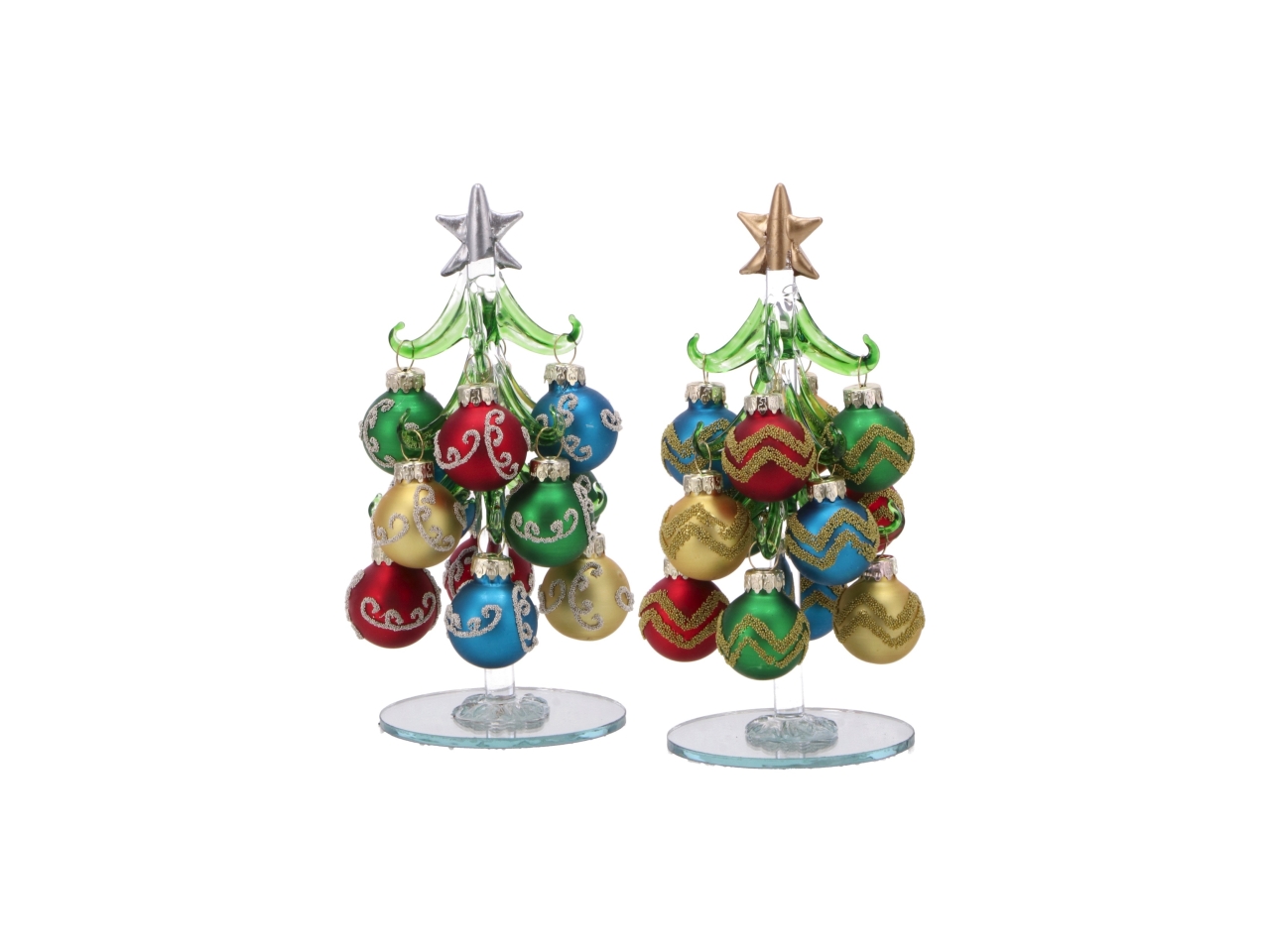 ALBERO 15,5CM C/PALLE VETRO ASS. 114989 ALBERO 15,5CM C/PALLE VETRO ASS. 114989