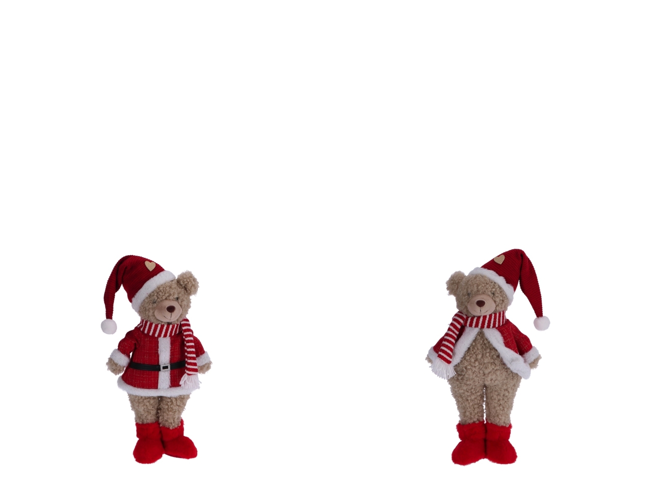 ORSO NATALIZIO H.70CM IN PIEDI ASS. 115306