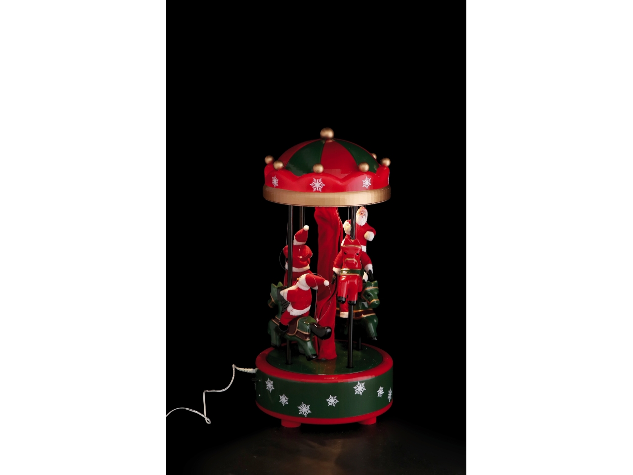 GIOSTRINA C/6 LUCI+MOVIM.+MUSICA 30XH.60CM 115445