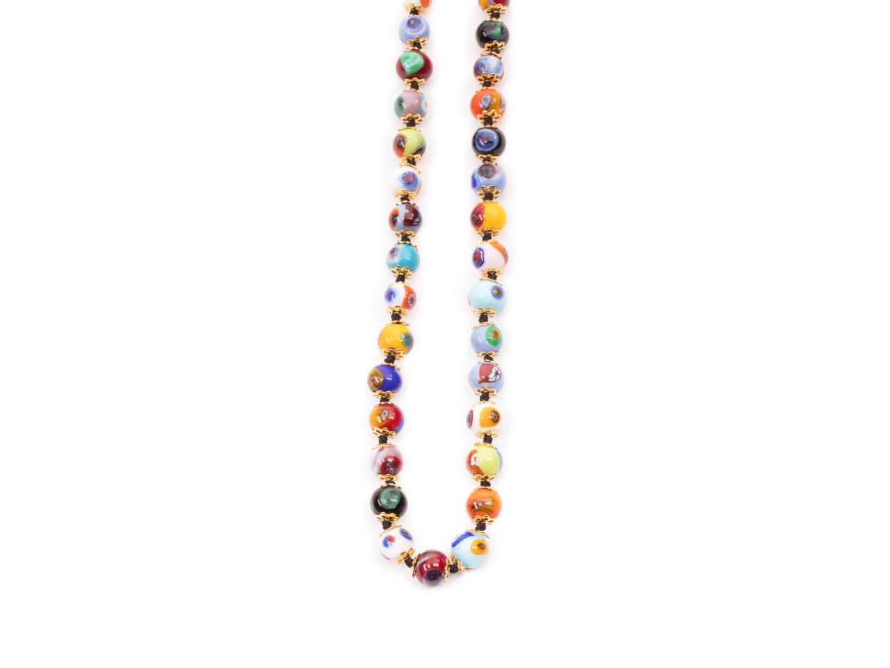 COLLANA 59 PERLE MOSAICO D.8MM ORO MULT. VM0809014 COLLANA 59 PERLE MOSAICO D.8MM ORO MULT. VM0809014