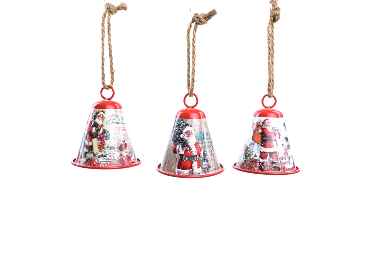 APPENDINO CAMPANA METALLO 12,5XH.14CM ASS. 67210