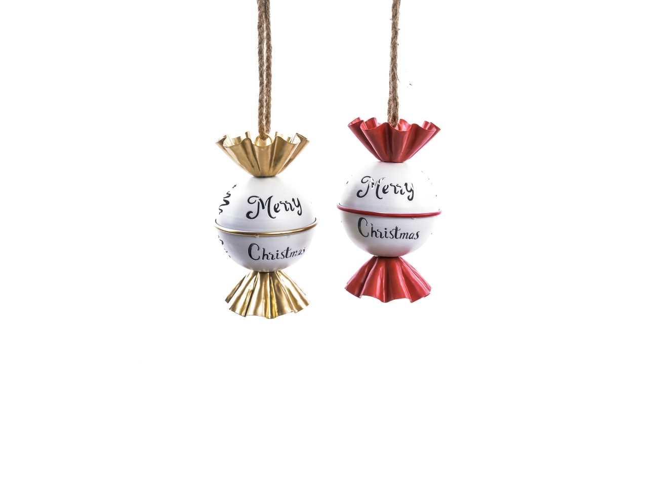 APPENDINO CAMPANA CARAMELLA METALLO 17CM ASS.71484