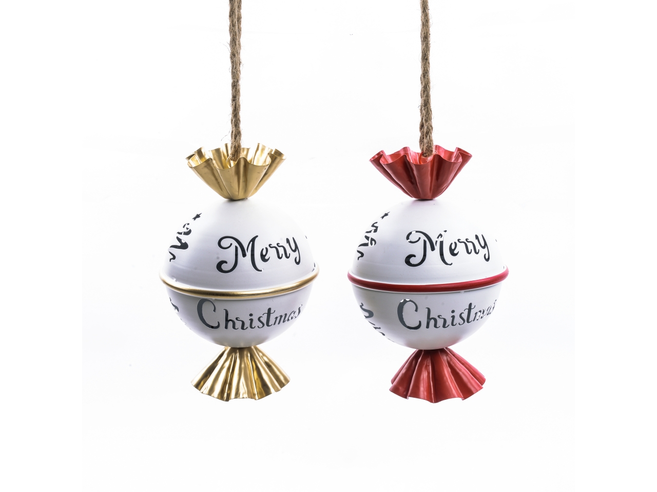 APPENDINO CAMPANA CARAMELLA METALLO 26CM ASS.71507