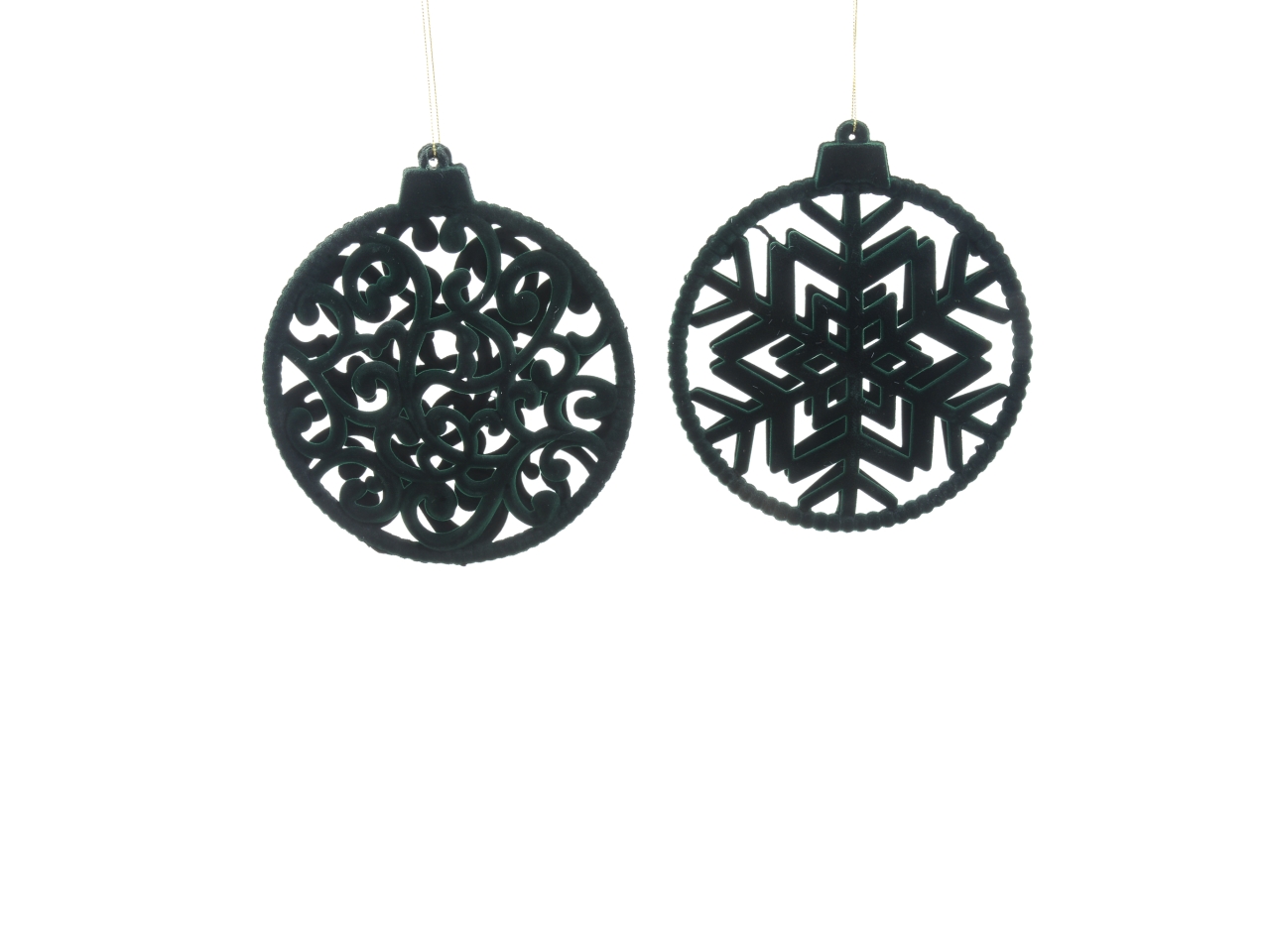 APPENDINO FLOCCATO 18X5XH.20CM VERDE ASS. 74751