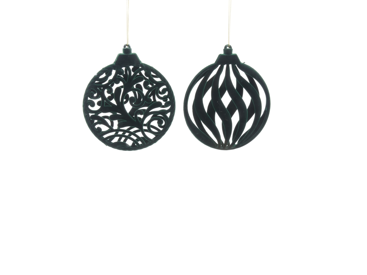 APPENDINO FLOCCATO 14X2,5XH.17CM VERDE ASS. 74744