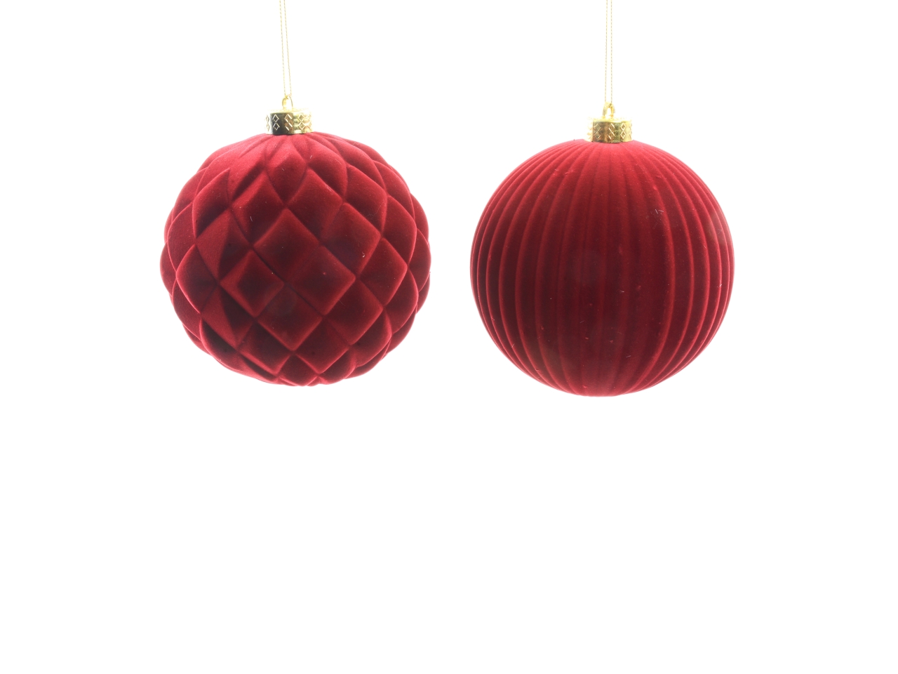 PALLA 15CM FLOCCATA BORDEAUX MODELLI ASS. 74683