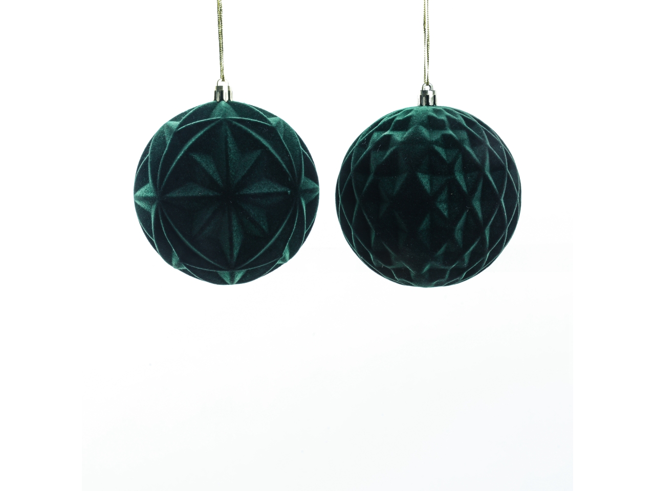 PALLA 10CM FLOCCATA VERDE MODELLI ASS. 54999