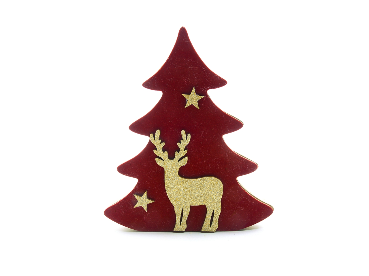 ALBERO 20CM LEGNO C/RENNA 75208 ALBERO 20CM LEGNO C/RENNA 75208