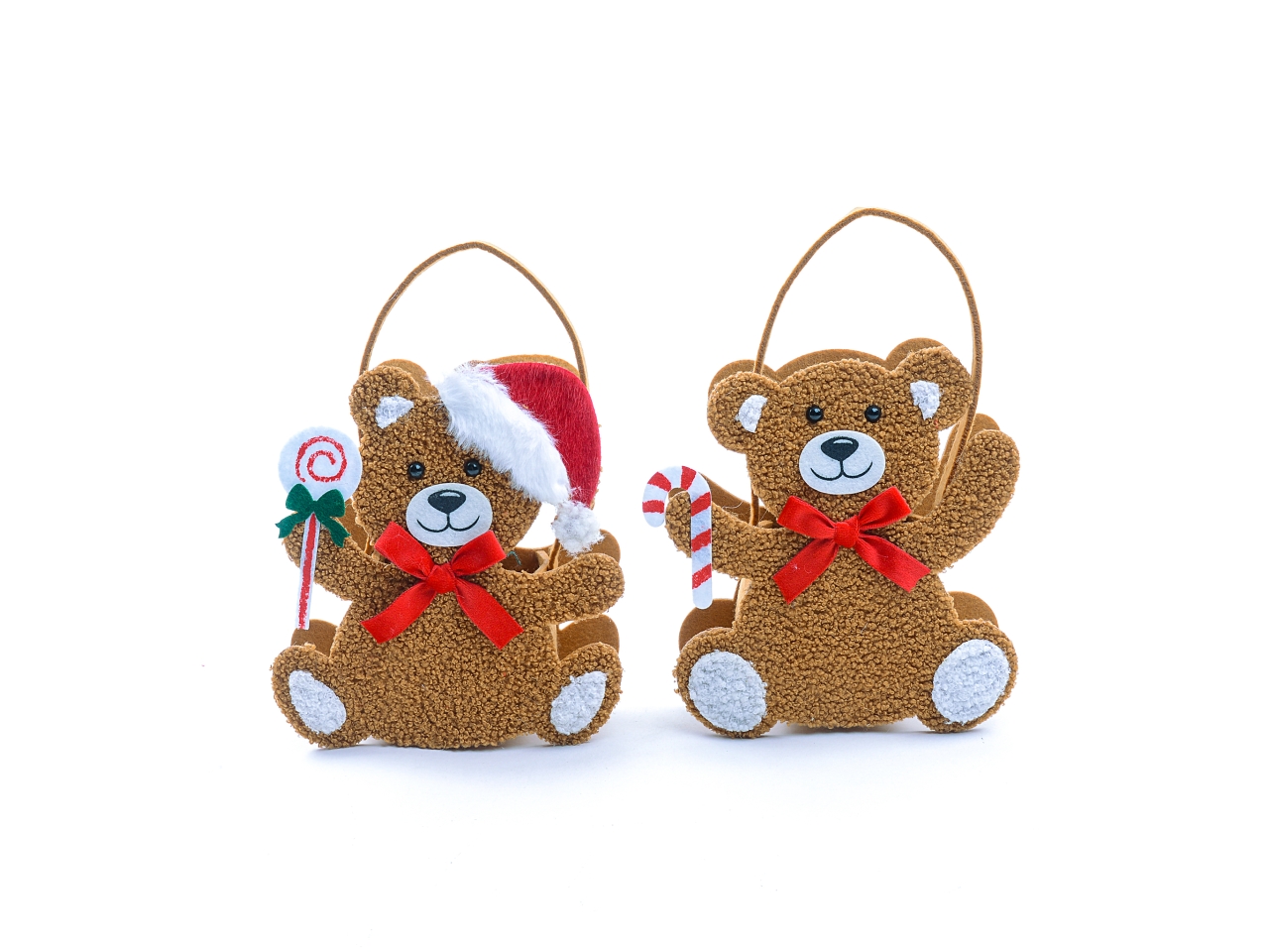 CESTINO ORSO IN PANNOLENCI 16X6XH.19CM ASS. 63717 CESTINO ORSO IN PANNOLENCI 16X6XH.19CM ASS. 63717