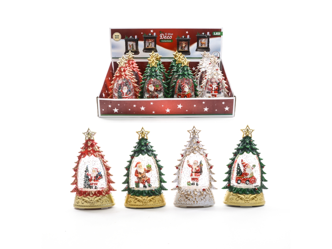 ALBERO 15CM C/ACQUA E LUCI A BATTERIA ASS. 90757 ALBERO 15CM C/ACQUA E LUCI A BATTERIA ASS. 90757