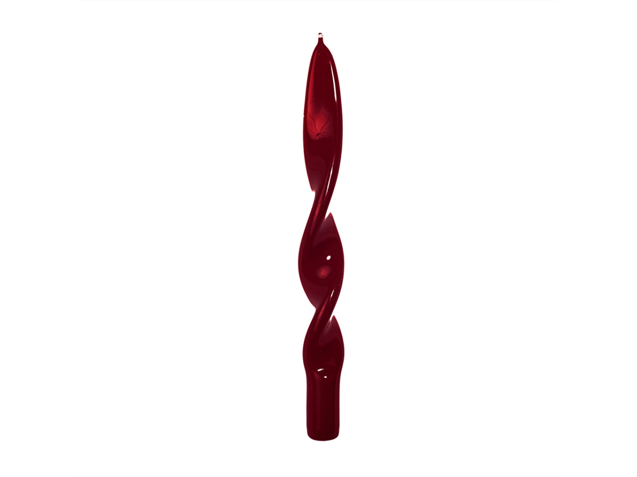 CANDELA FIAMMA 25X2,2CM BORDEAUX LUCIDO 69407