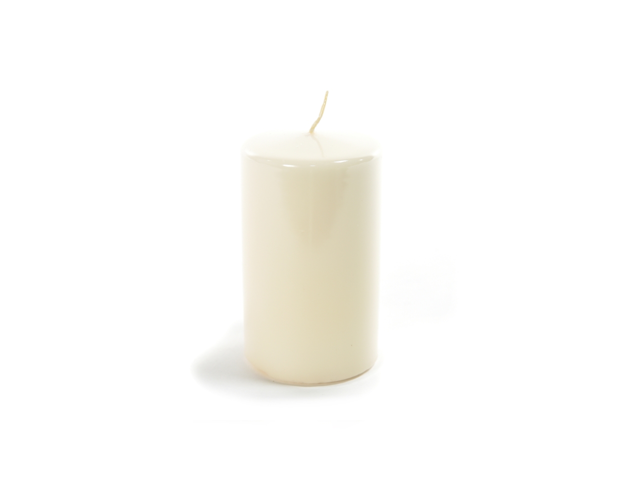 CANDELA PILLAR 5XH.7CM AVORIO LUCIDO 80479