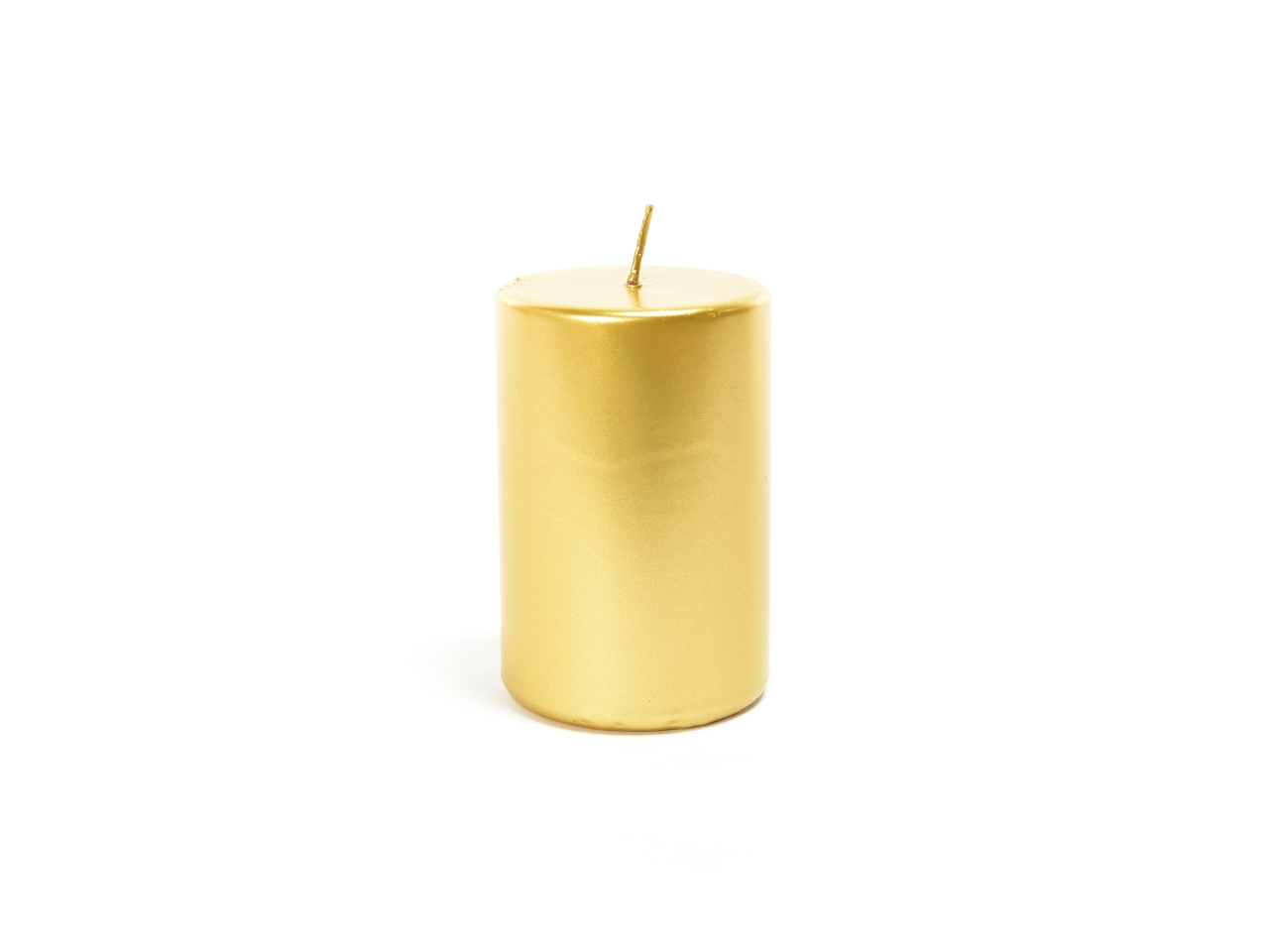 CANDELA MOCCOLO 5XH.7CM ORO 81018