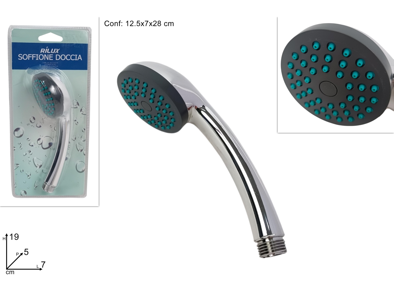 SOFFIONE PER DOCCIA DEV09002111