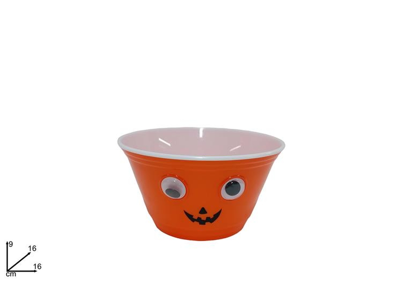 COPPETTA PLASTICA HALLOWEEN 16CM XHW23000811