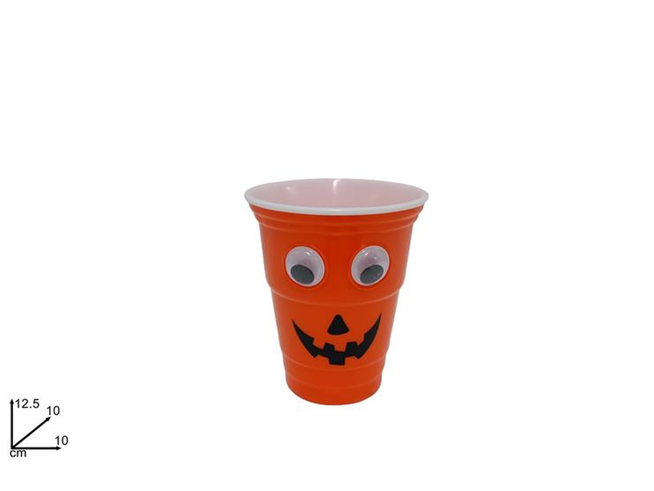 BICCHIERE PLASTICA HALLOWEEN 10CM XHW23000801