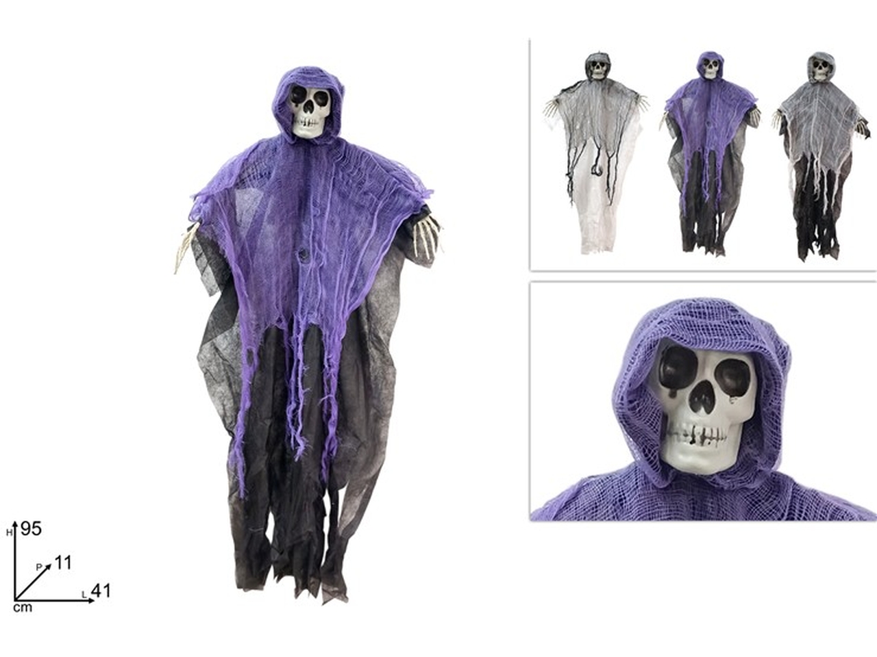 APPENDINO FANTASMA SCHELETRO ASS. XNA24060721