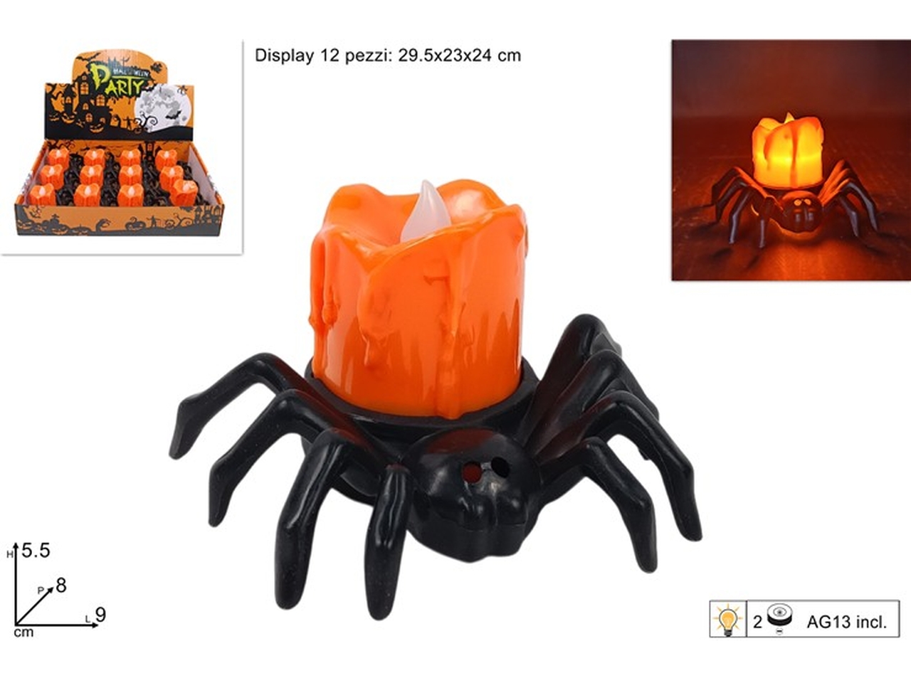 RAGNO C/CANDELA E LUCE XHW24003291