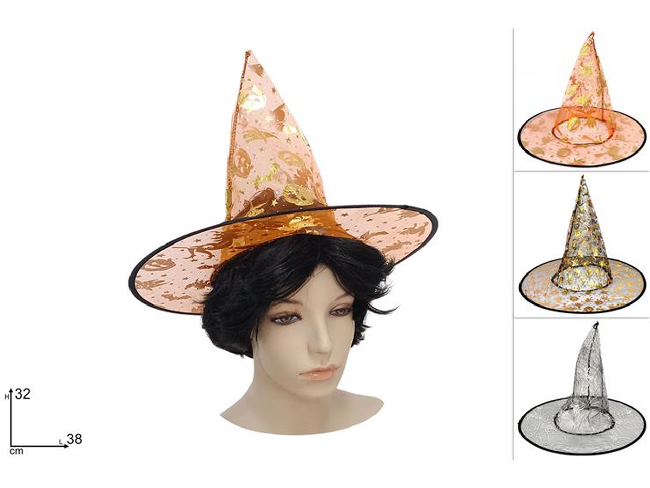 CAPPELLO STREGA VELATO ASS. XHW11000061 CAPPELLO STREGA VELATO ASS. XHW11000061