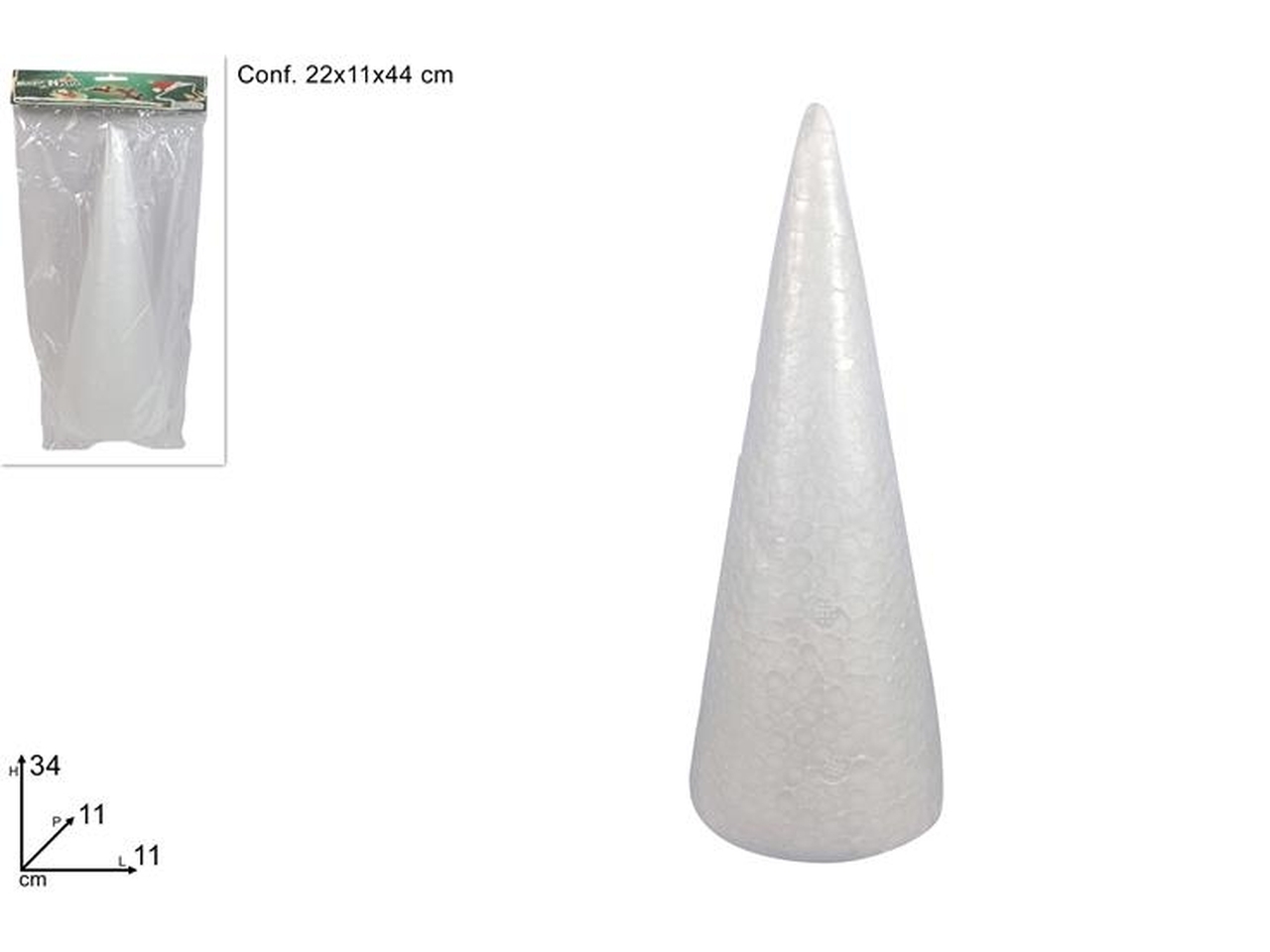 CONO POLISTIROLO CM 34 XNA16005911 CONO POLISTIROLO CM 34 XNA16005911