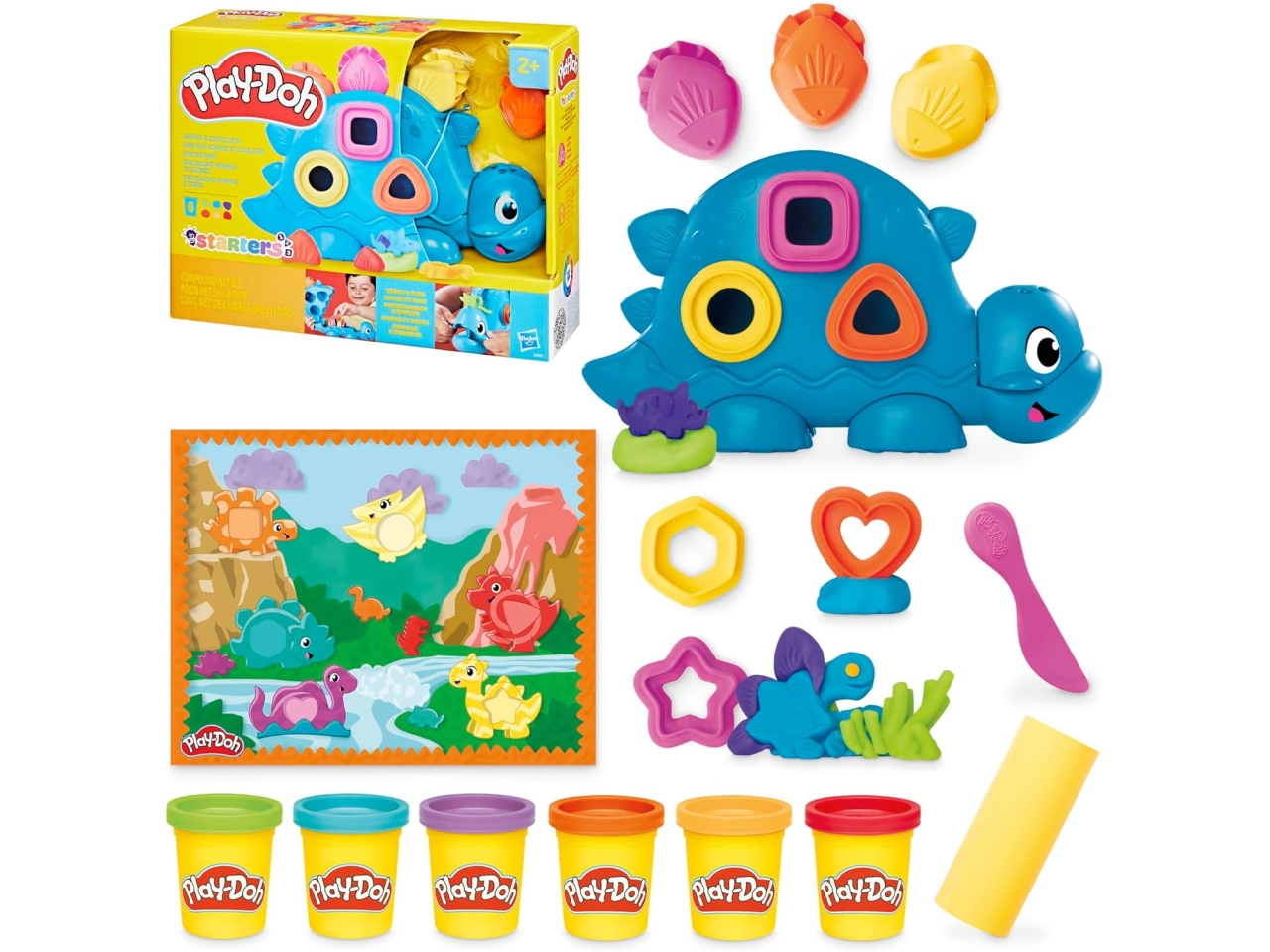 PLAY-DOH IL MIO PRIMO DINO FORME & COLORI G04915L0