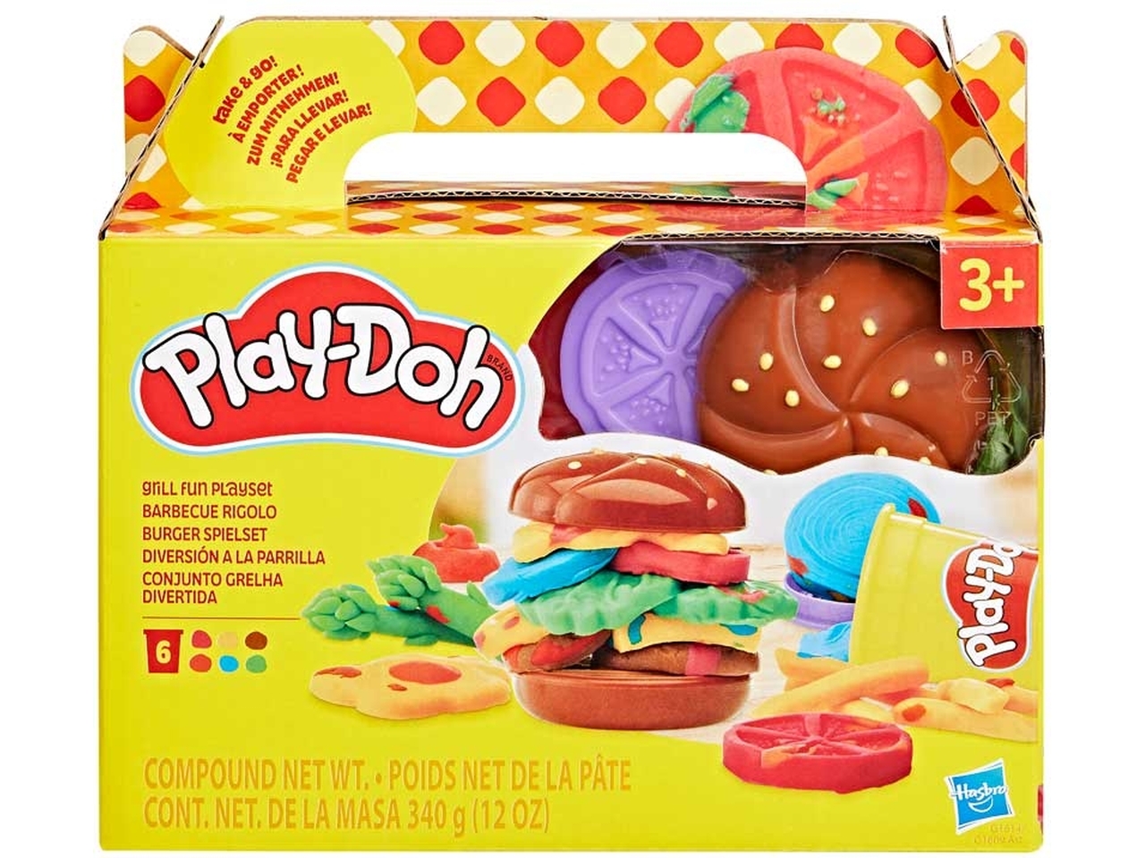 PLAY-DOH FOOD SHAPES AST G16095L0
