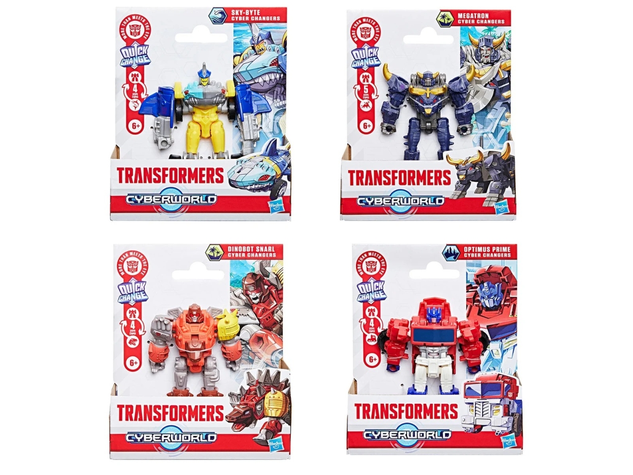 TRANSFORMERS CYBER CHANGERS AST G07465L0