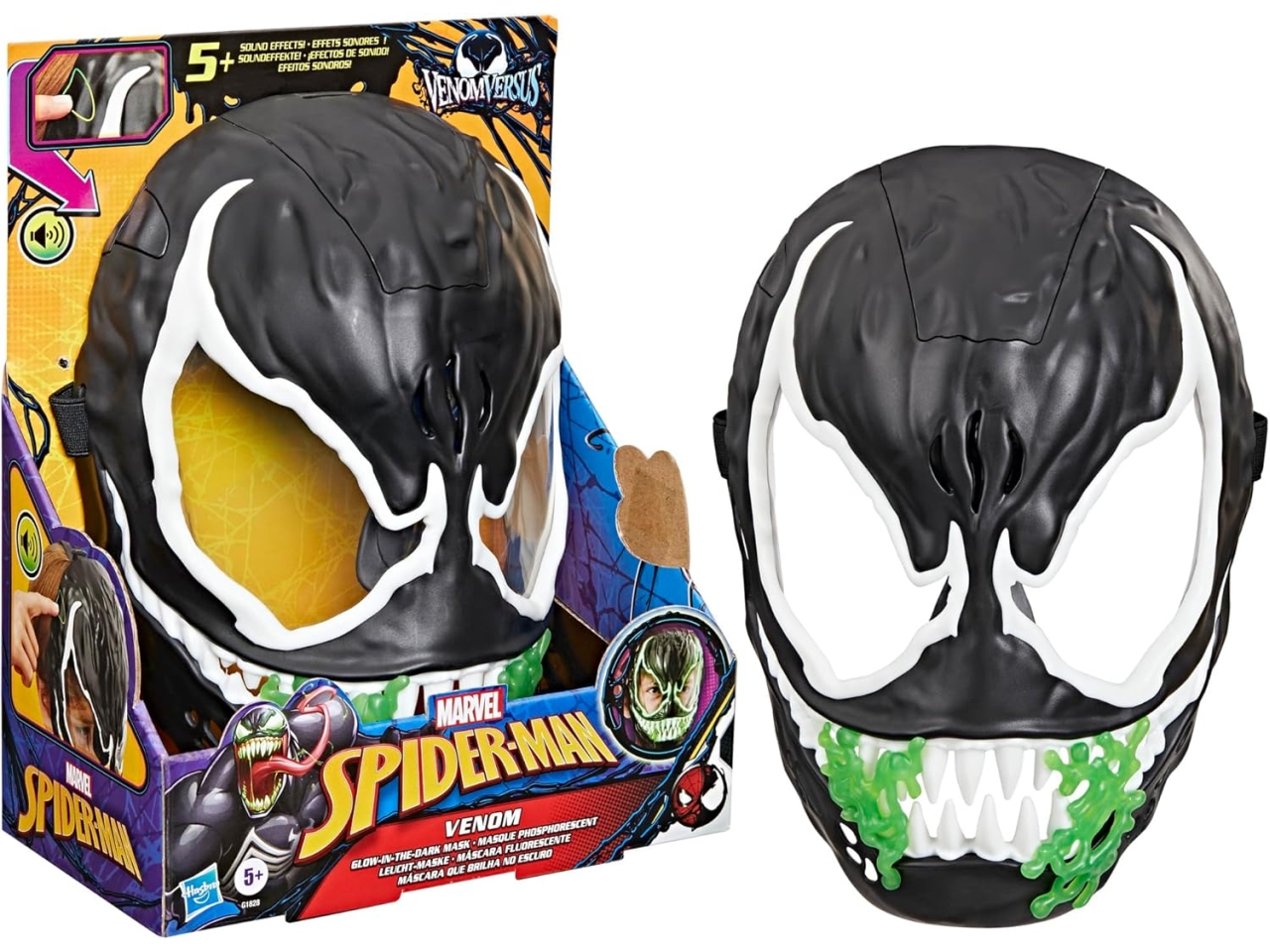 SPIDERMAN VENOM MASCHERA ELETTRONICA G18285E0