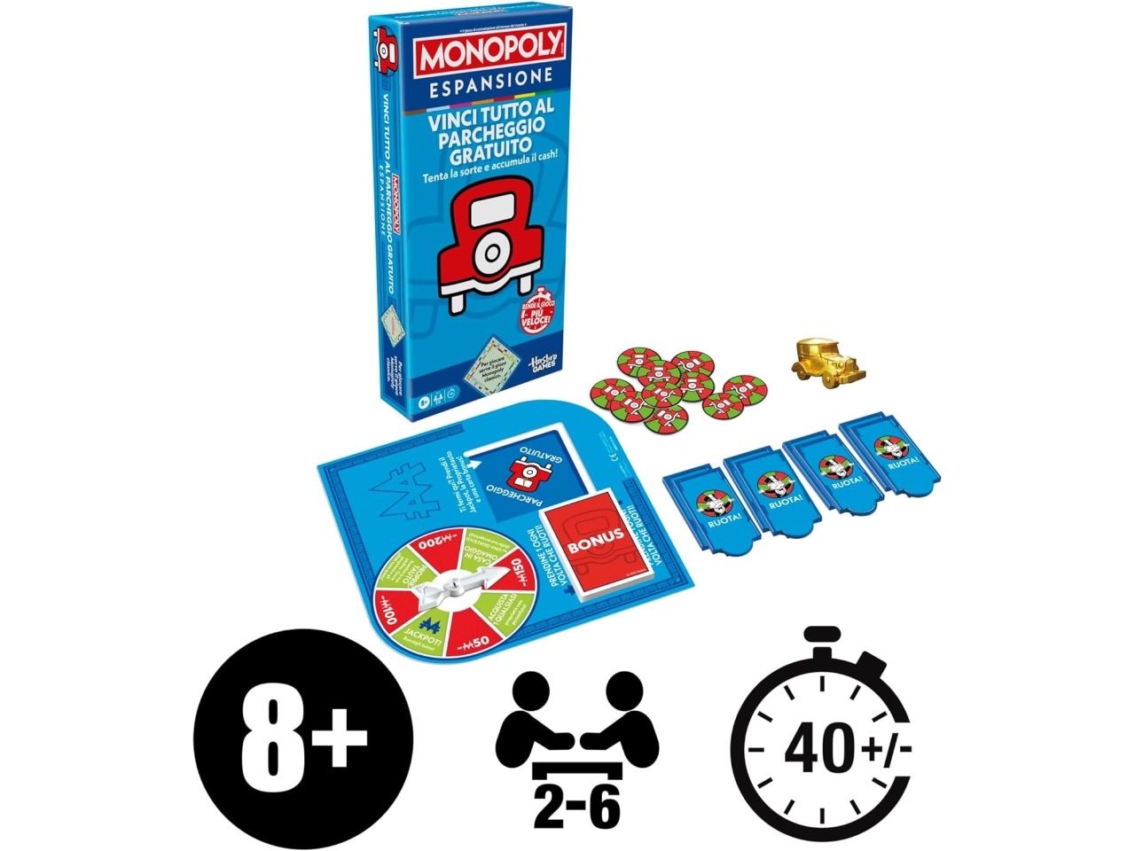 MONOPOLY ESPANSIONE – VINCI TUTTO AL PARCHEGGIO GR